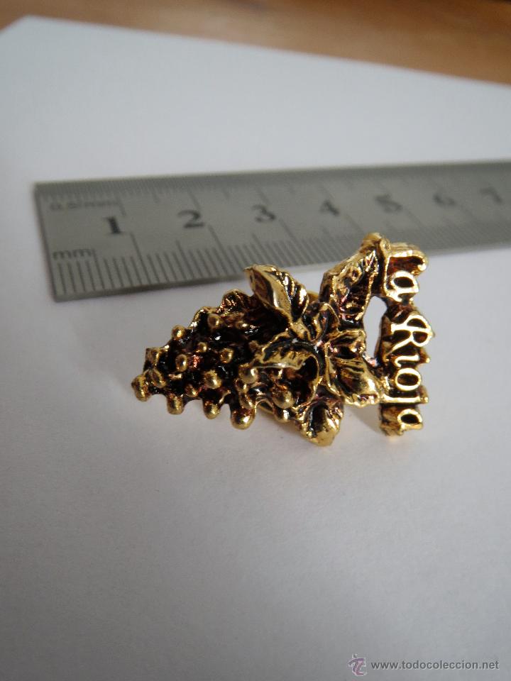 Pins de colecci&oacute;n: PIN LA RIOJA RACIMO DE UVAS - Foto 3