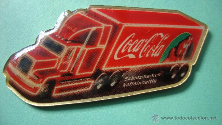 Pins de colecci&oacute;n: Bonito Cami&oacute;n de la Casa Coca cola - Foto 1