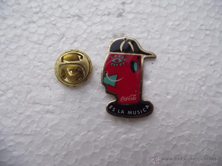Pins de colecci&oacute;n: PIN COCA COLA. ES LA MUSICA