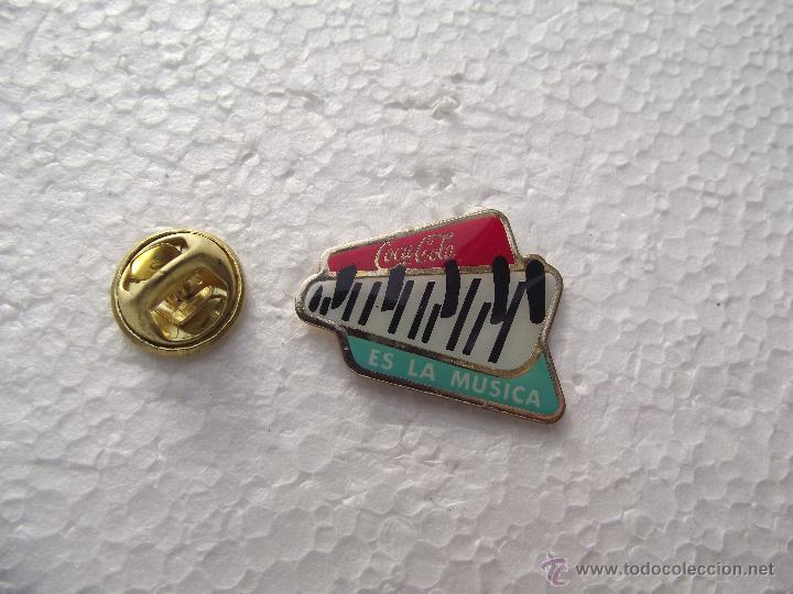 Pins de colecci&oacute;n: PIN COCA COLA. ES LA MUSICA