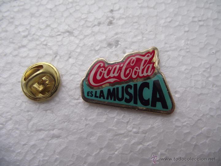 Pins de colecci&oacute;n: PIN COCA COLA. ES LA MUSICA