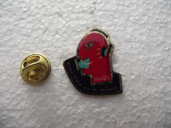 Pins de colecci&oacute;n: PIN COCA COLA. ES LA MUSICA