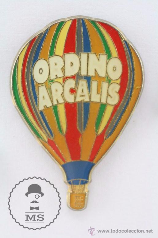 Pins de colecci&oacute;n: Pin Publicitario / Publicidad - Estaci&oacute;n de Esqu&iacute; Ordino Arcal&iacute;s - Globo - Medidas 37 x 26 Mm