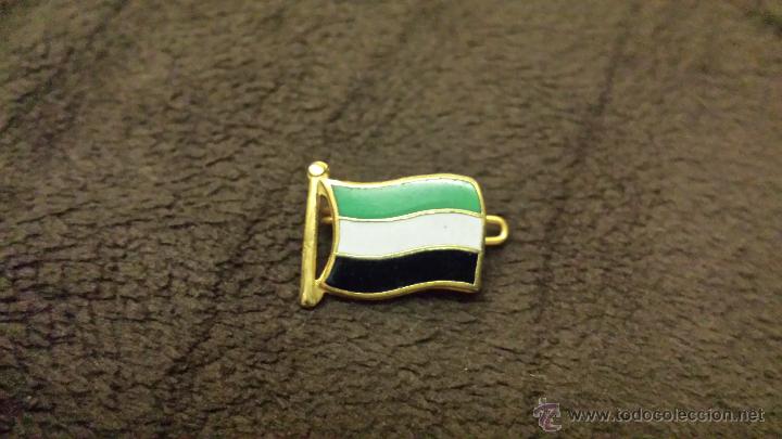 Pins de colecci&oacute;n: PIN BANDERA COMUNIDAD AUT&Oacute;NOMA DE ESPA&Ntilde;A ANDALUC&Iacute;A (INSIGNIA ESMALTADA A FUEGO DE IMPERDIBLE )