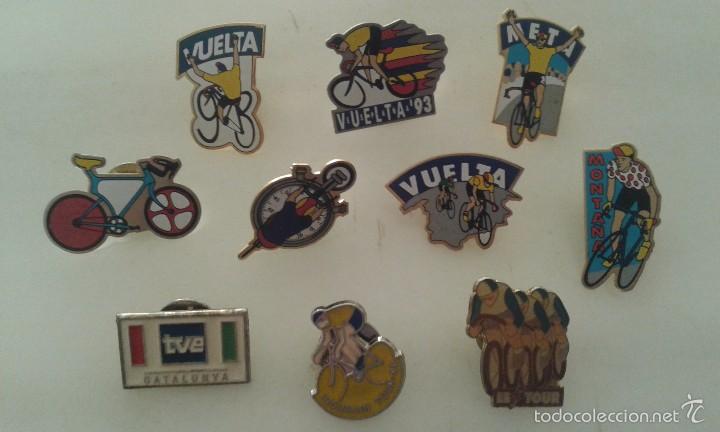Pins de colecci&oacute;n: Pins ciclismo a&ntilde;o 93 - Foto 1