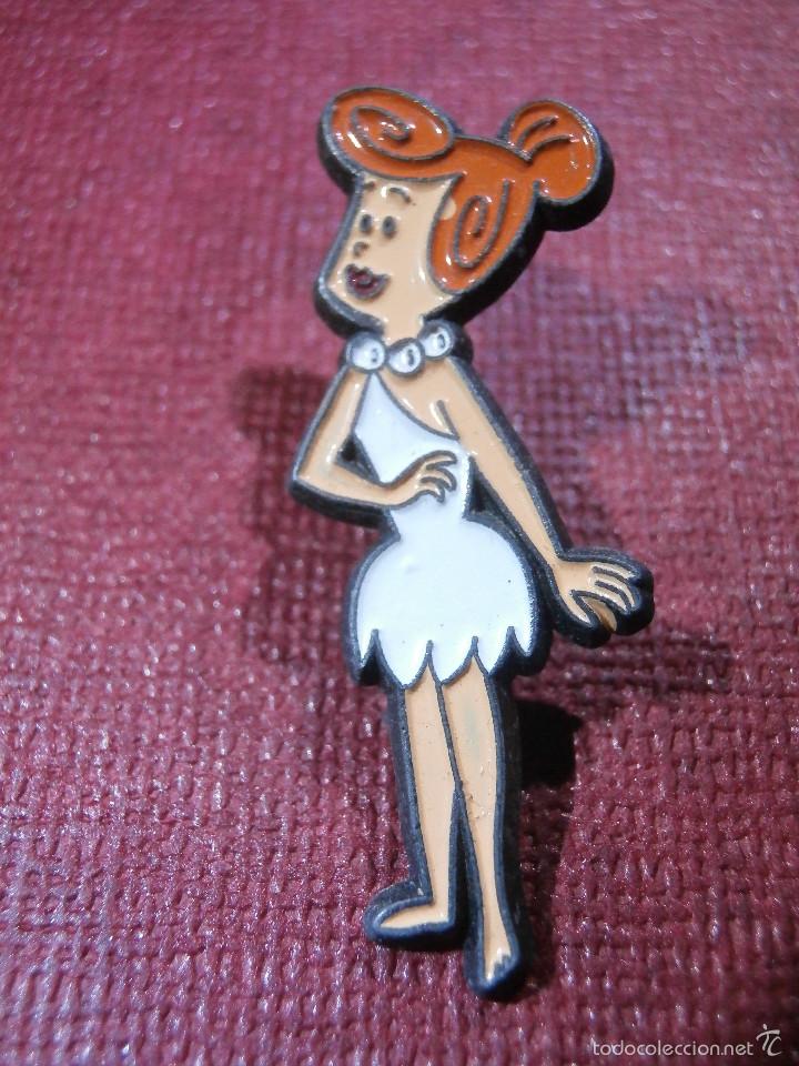 Pin Original Hanna Barbera Vilma Picapiedra Comprar Pins Antiguos