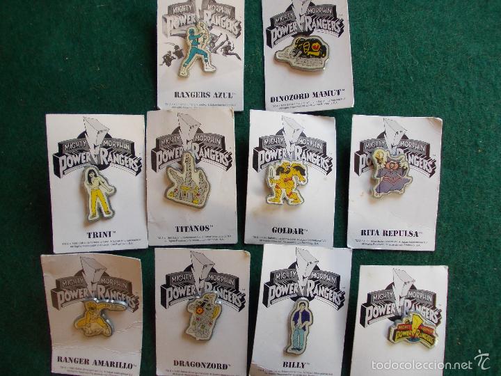 Pin's de collection: Lote Power Rangers Pin