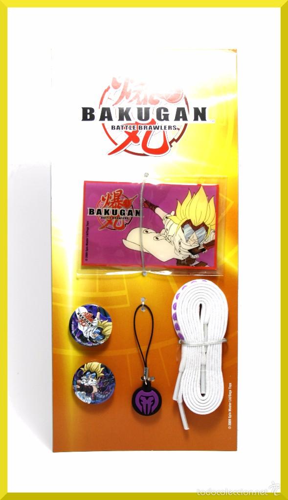 Pins de colecci&oacute;n: Bakugan Battle Brawlers - Contenido Sobre Sorpresa - Malva - Cartoon Network