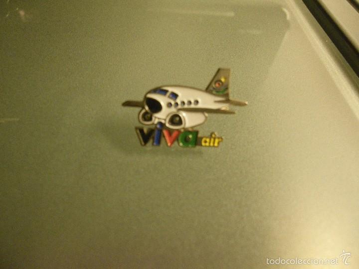 Pins de colecci&oacute;n: PIN VIVA AIR AVIACI&Oacute;N