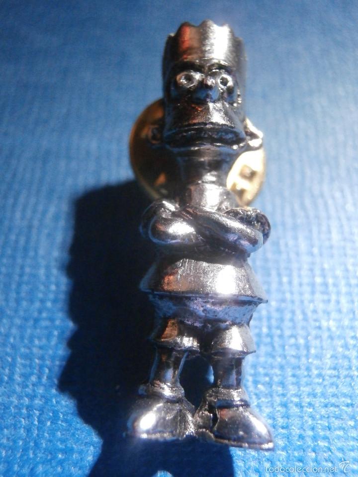 Pins de colecci&oacute;n: Pin de colecci&oacute;n - Bart Simpson - Met&aacute;lico - - Foto 2