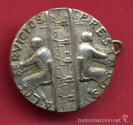 Pins e Spille di collezione: INSIGNIA O PIN , TRABAJO , A LOS SERVICIOS PRESTADOS , PLATEADA , ORIGINAL, A7