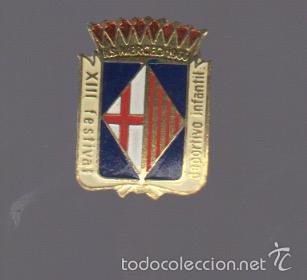 Pins de colecci&oacute;n: pin / insignia esmaltada XIII festival deportivo infantil barcelona
