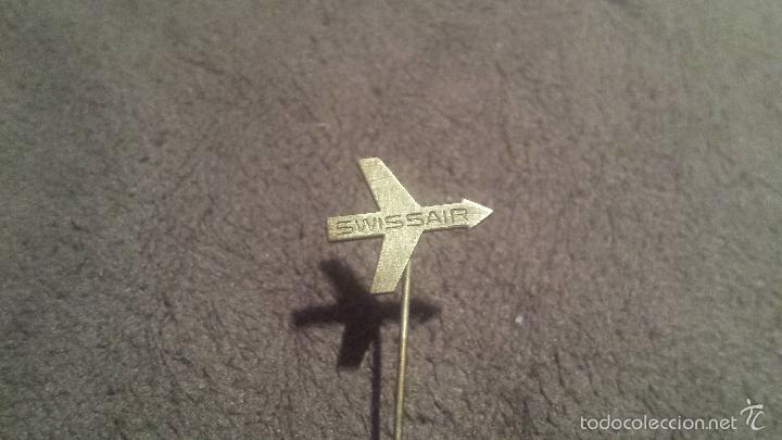 Sammlung von Pins: PIN AEROL&Iacute;NEAS SWISSAIR COMPA&Ntilde;IA AEREA SUIZA DESAPARECIDA EN 2002 (INSIGNIA DE AGUJA AVIACION)