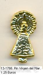 Pins de colecci&oacute;n: 13-1766. Pin Virgen del Pilar