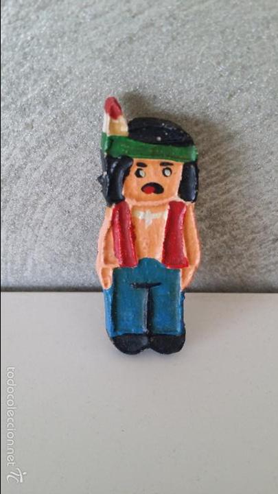 Pins de colecci&oacute;n: ANTIGUO BROCHE PIN INDIO SENDA BOSQUE DE TALLAC