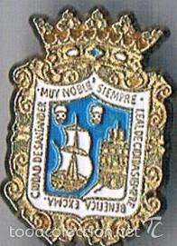 Pins de colecci&oacute;n: PIN de la localidad SANTANDER - Foto 1