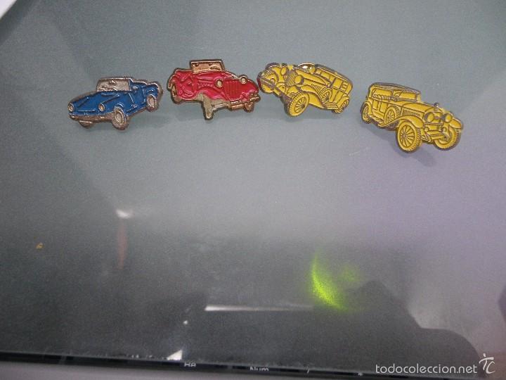 Collection pins: 4 pins coches