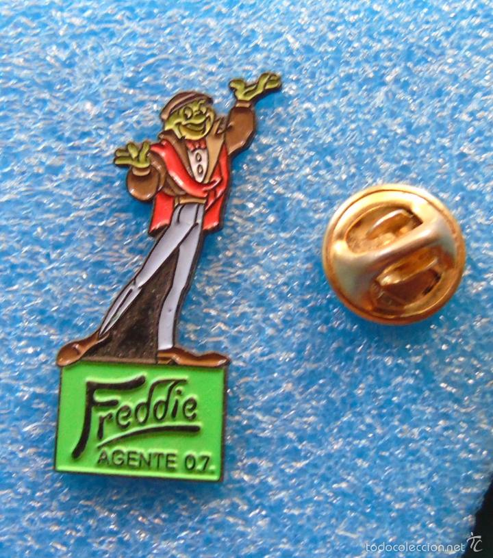 Collection pins: PIN DE DIBUJOS ANIMADOS. PEL&Iacute;CULA FREDDIE AGENTE 07. EL RANA