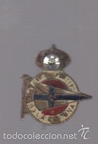 Pins de colecci&oacute;n: pin insignia de aguja real club deportivo la coru&ntilde;a con brillante