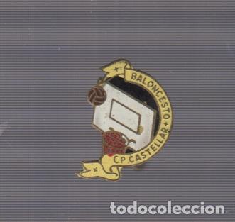 Pins de colecci&oacute;n: pin insignia esmaltado baloncesto cp castellar - centro parroquial de castellar