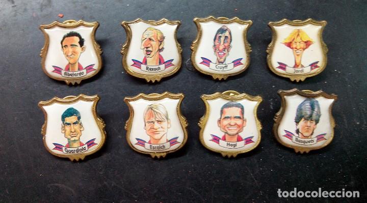 Pins de colecci&oacute;n: Pin, lote pins caricaturas futbol barcelona, bar&ccedil;a