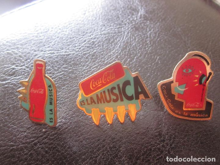 Pins de colecci&oacute;n: lote de 3 pin Coca cola - Foto 1