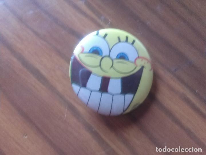Pins de colecci&oacute;n: CHAPA. INFANTIL. BOB ESPONJA.  BUEN ESTADO. 0,31 MM. SIN USO. RARA