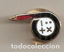 Pins de colecci&oacute;n: Insignia de ojal, s&iacute;mbolos matem&aacute;ticos