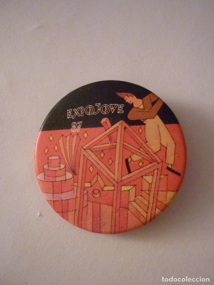 Pins de cole&ccedil;&atilde;o: CHAPA DE AGUJA - EXPO JOVE 1987 VALENCIA