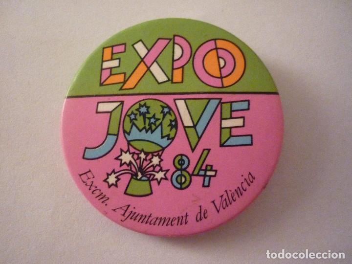 Pins de cole&ccedil;&atilde;o: CHAPA DE AGUJA - EXPO JOVE 1984 VALENCIA