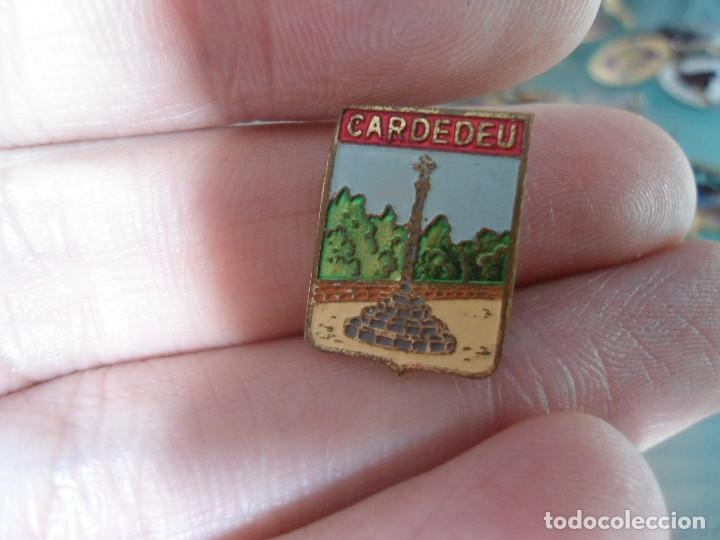 Pins de colecci&oacute;n: ANTIGUO PIN AGUJA ESMALTADO CATALAN CARDEDEU