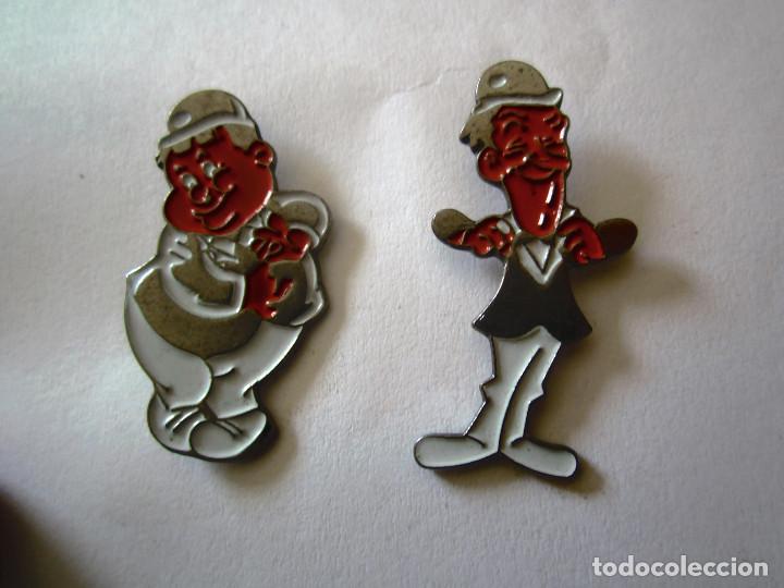 Pins de colecci&oacute;n: LOTE DE 2 PIN s de cine  GORDO Y EL FLACO
