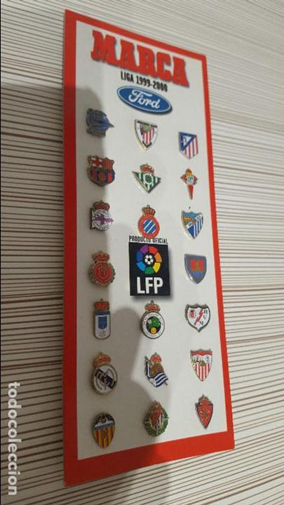Collection pins: PINS MARCA-TEMPORADA 1999/2000.