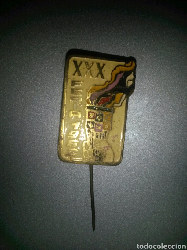Pins de colecci&oacute;n: PIN AGUJA CORBATA XXX FERIA DE BARCELONA 1962