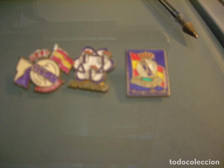 Pins de colecci&oacute;n: 3 pins Real Madrid