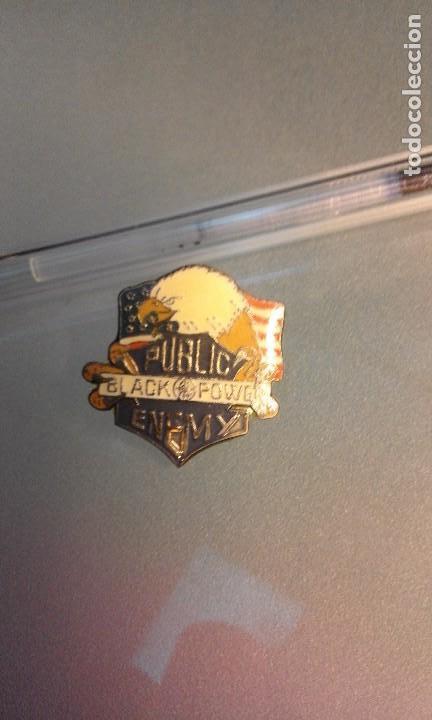Pins de colecci&oacute;n: PIN PUBLIC ENEMY ( GRUPO DE RAP)