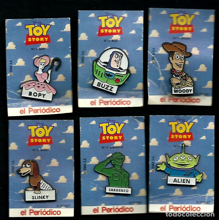 Pins de colecci&oacute;n: Pins Toy Story. El periodico.