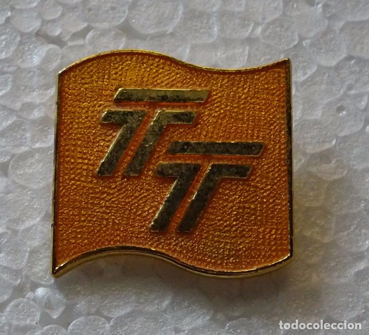 Pins de cole&ccedil;&atilde;o: BROCHE INSIGNIA DE BARCOS A&Ntilde;OS 60 70. BANDERA DE LA NAVIERA TOWNSEND THORESEN. CALIDAD