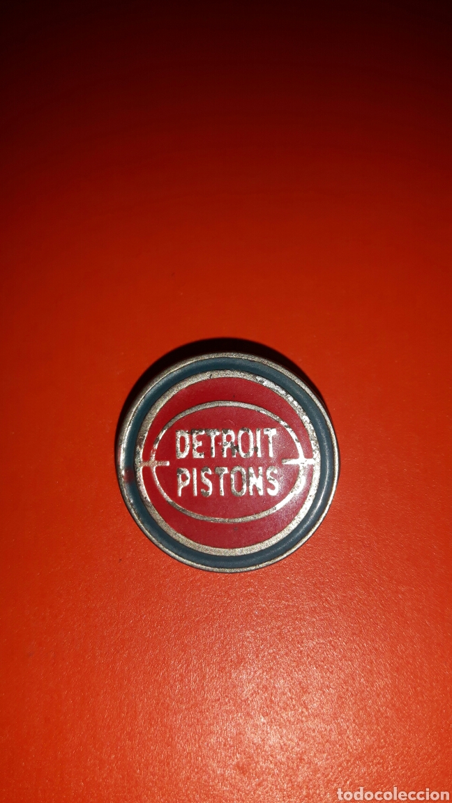 Pins de colecci&oacute;n: NBA, baloncesto, pin detroit pistons a&ntilde;o 1992