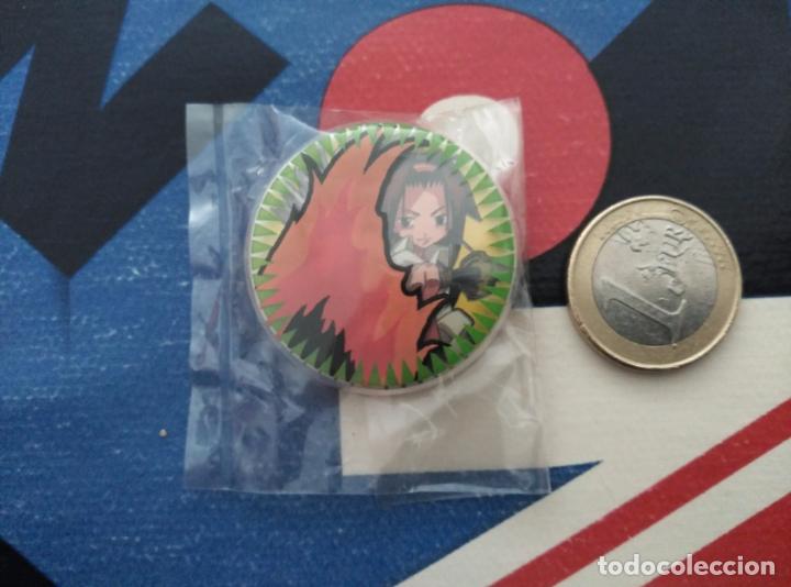 Pins e Spille di collezione: CHAPA JAPONESA MEIJI DOBLE SHAMAN KING