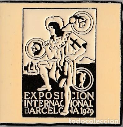 Collection pins: PIN COLECCION CATALUNYA HISTORIA I MEMORIA - N&ordm; 30 - EXPOSICION INTERNACIONAL BARCELONA 1929 - AVUI