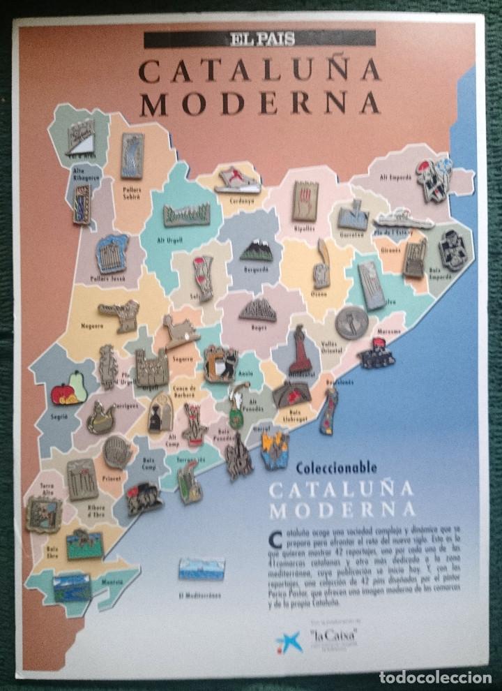 Pins de colecci&oacute;n: COLECCI&Oacute;N DE 42 PINS CATALU&Ntilde;A MODERNA