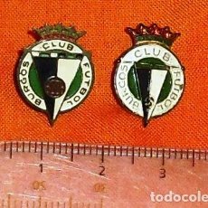 Pins de colección: PIN DE ALFILER BROCHE . ANTIGUO CLUB DE FÚTBOL BURGOS.DIFERENTES . Lote 80672314