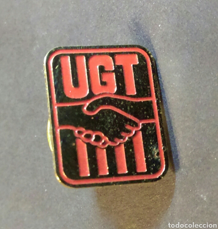Pins de colecci&oacute;n: Pin UGT sindicato sindical - Foto 1