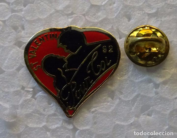 Pins de colecci&oacute;n: PIN DE SAN VALENT&Iacute;N 1992. CORAZ&Oacute;N AMOR - Foto 1