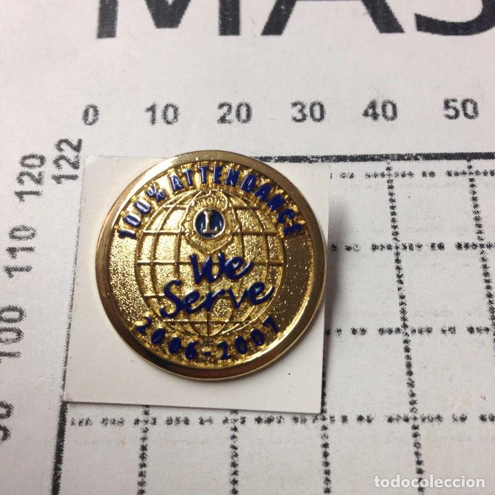 pin con la insignia de lions club club leones - Compra venta en  todocoleccion