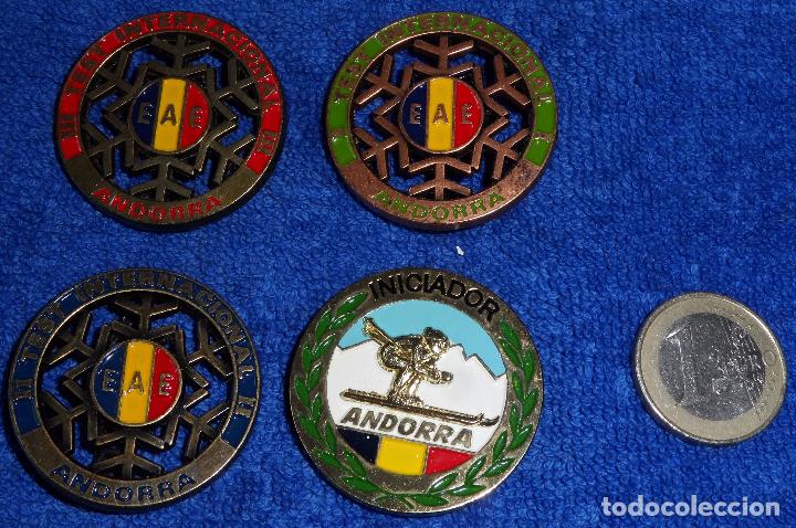 Pins de colecci&oacute;n: Test Internacional - Andorra - Esqui - Monta&ntilde;a