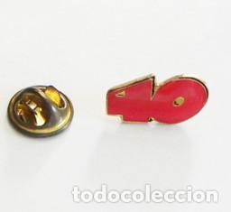 Pins de colecci&oacute;n: PIN - 40 - LOGOTIPO DE LOS 40 PRINCIPALES - PUBLICIDAD EMISORA DE RADIO ESPA&Ntilde;OLA - ESPA&Ntilde;A - LOGO