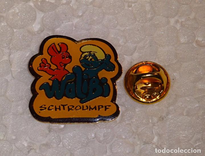 Pins de colecci&oacute;n: PIN DE DIBUJOS ANIMADOS. PITUFO. - Foto 1