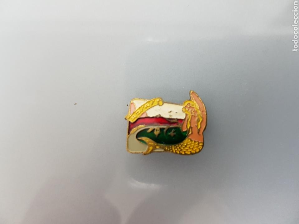Pins de colecci&oacute;n: ANTIGUO PIN IMPERDIBLE ROSAS (GIRONA) EN CASTELLANO